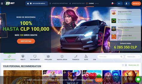 Reseña de 20bet casino .